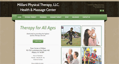 Desktop Screenshot of mililaniphysicaltherapy.com